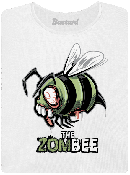 ZomBee dámske tričko s lemom White