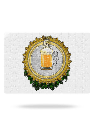 Pivný horoskop: Lev puzzle White