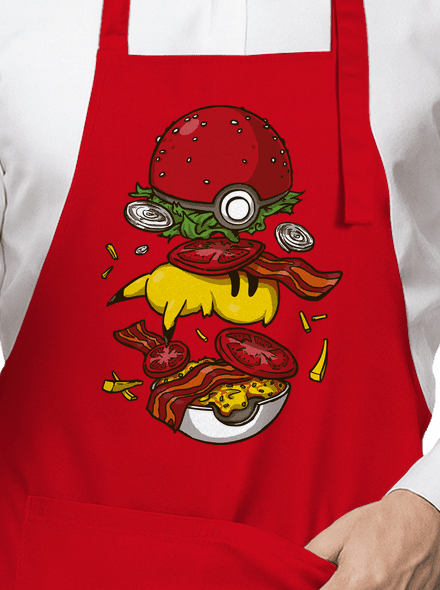Pokémon burger zástera Red
