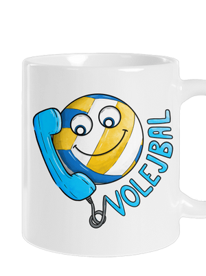 Volejbal klasický hrnček White