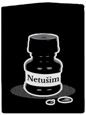 Netušim dámska mikina na zips Black