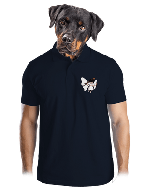 Zúbková víla pánska polokošeľa Navy Mal