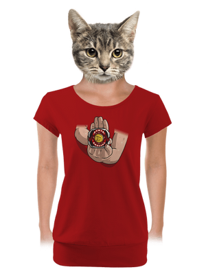 dámske tričko s lemom