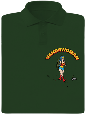 Vandrwoman pánska polokošeľa Bottle Green Mal