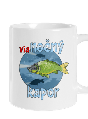 Vianočný kapor klasický hrnček White