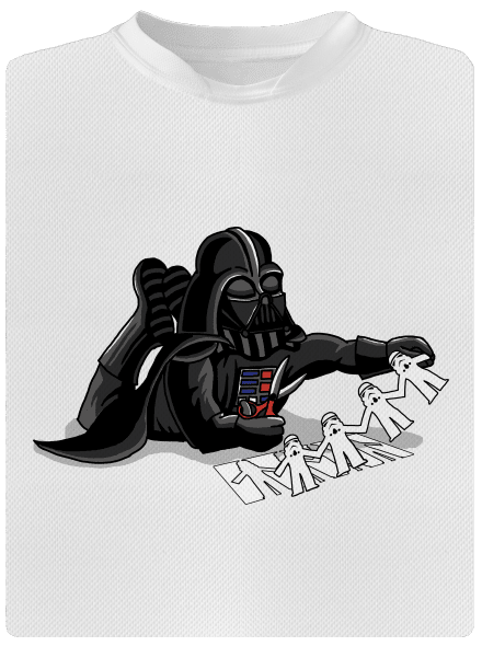 Klonovanie trooperov detské športové tričko White