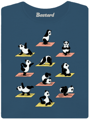 Pandia jóga dámske tričko prémium Petrol Blue