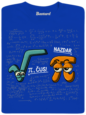 Pí, čus! detské tričko Royal Blue