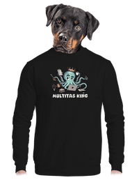 unisex mikina bez kapucne