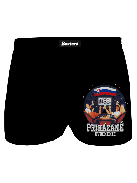Prikázané uvoľnenie pánske trenky Black