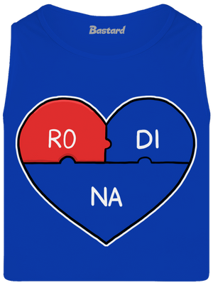 Rodinné puzzle pánske tielko Royal Blue