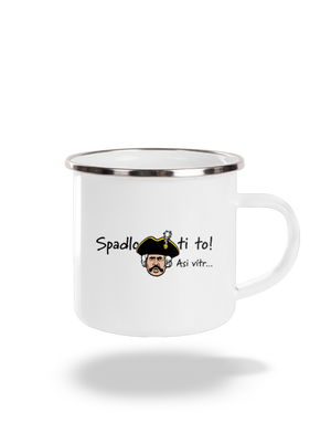 Spadlo ti to plecháčik White