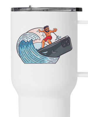 Som surfer termohrnček White