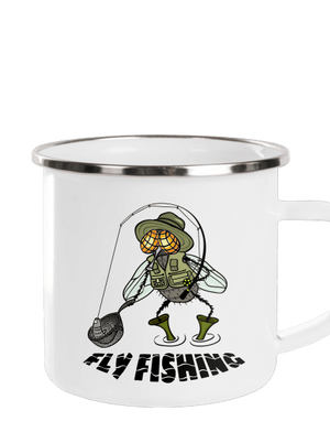 Fly fishing plecháčik White