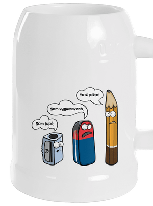 To si pište polliter White