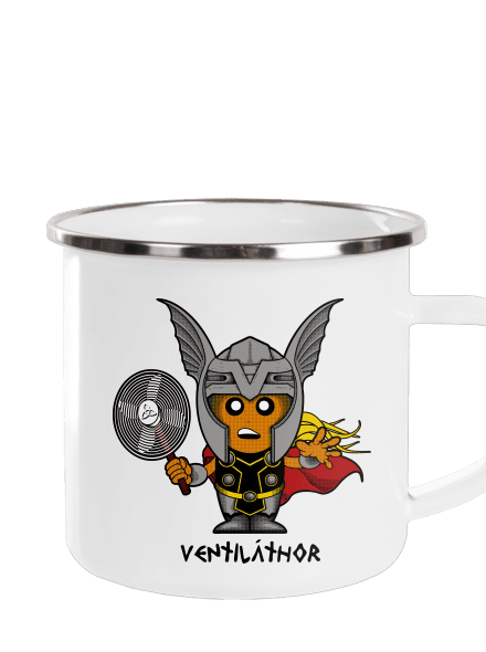 Ventiláthor plecháčik White