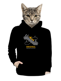 dámska mikina klokanka
