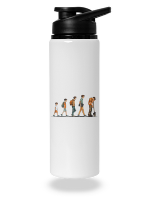 Evolúcia študenta flaša na vodu White