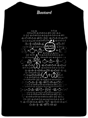 Matematik pánske tielko Black