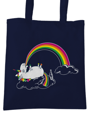 Tajomstvo dúhy taška French Navy