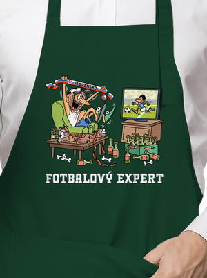 Futbalový expert zástera Bottle Green