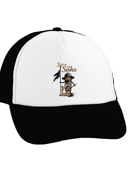 Jan Šiška šiltovka truckerka Black cap