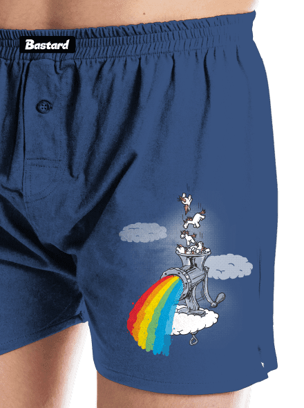 Ako vzniká dúha pánske trenky Blue