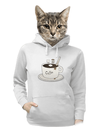 dámska mikina klokanka