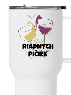 Klub riadnych pičiek termohrnček White