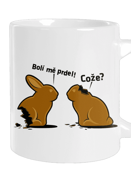 Bolí ma prdel veľký hrnček White