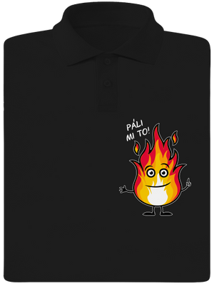 Páli mi to pánska polokošeľa Black