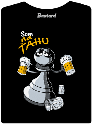 Na ťahu dámske tričko s lemom Black