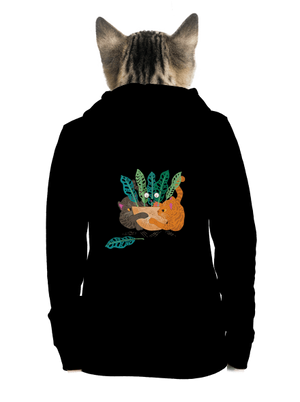 dámska mikina na zips