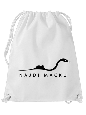 Nájdi mačku vak White