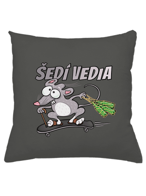 Šedí vedia - myšiak vankúš Gray Pol