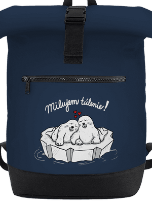 Milujem túlenie batoh French Navy