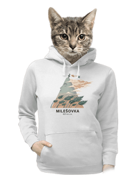 dámska mikina klokanka
