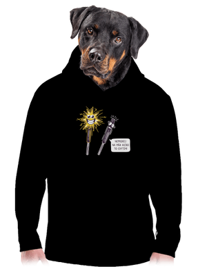 pánska mikina klokanka