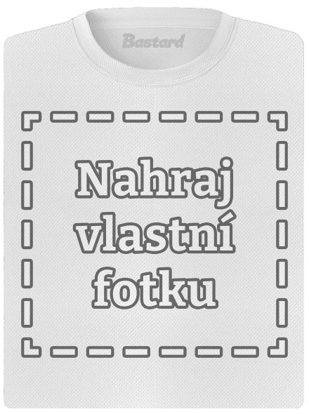 Vlastná potlač dámske športové tričko White