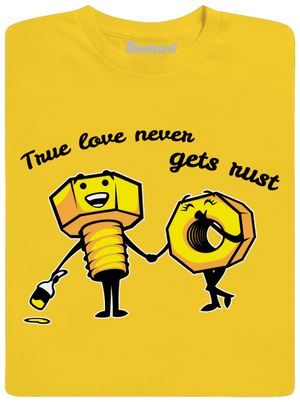 Pravá láska detské tričko Gold