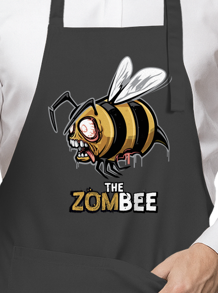 ZomBee - žltá zástera Dark Grey