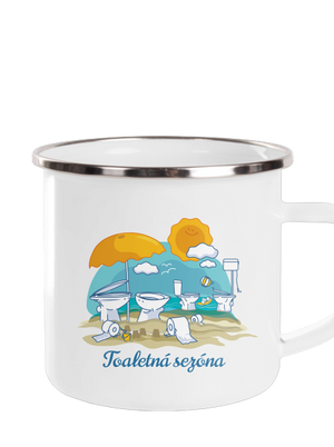 Toaletná sezóna plecháčik White