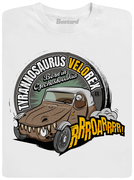 Tyrannosaurus Velorex detské tričko White