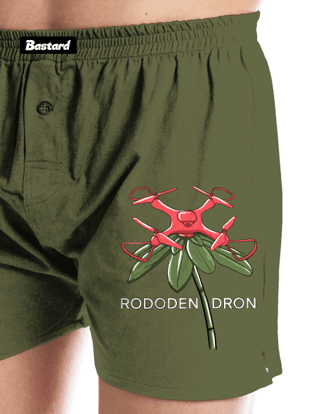 Rododendron pánske trenky Khaki