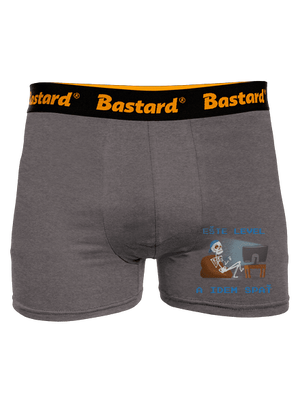 Ešte level boxerky Gray Melange