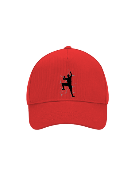 Horolezec šiltovka baseballka Classic Red