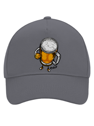 Pivot šiltovka baseballka Graphite grey