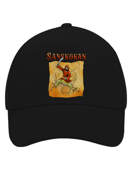 Sanskokan šiltovka baseballka Black