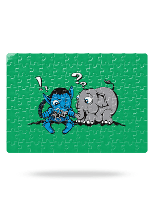 Error 501 puzzle White