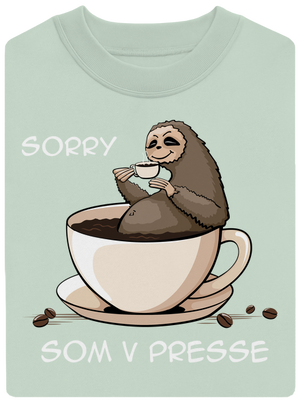 V presse unisex mikina bez kapucne Blush Mint